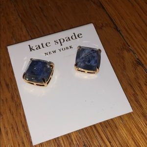 Kate Spade square stud earrings NWT
